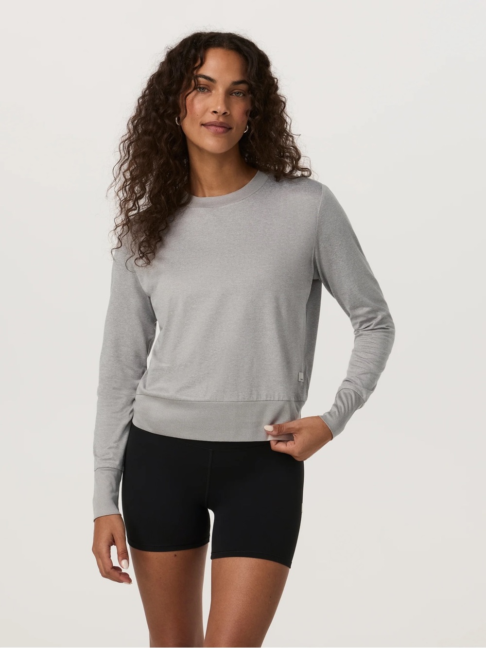 Vuori Daydream Crew Light Heather Gray